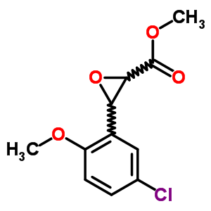 2-Oxiranecarboxylicacid, 3-(5-chloro-2-methoxyphenyl)-, methyl esterStructure,33567-54-3Structure 2-Oxiranecarboxylicacid, 3-(5-chloro-2-methoxyphenyl)-, methyl ester Structure,33567-54-3Structure