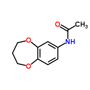 N-(3,4-dihydro-2h-1,5-benzodioxepin-7-yl)acetamideStructure,33631-94-6Structure N-(3,4-dihydro-2h-1,5-benzodioxepin-7-yl)acetamide Structure,33631-94-6Structure
