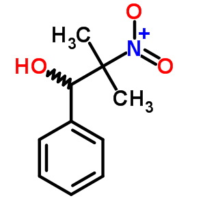 Benzenemethanol, alpha-(1-methyl-1-nitroethyl)-Structure,33687-74-0Structure Benzenemethanol, alpha-(1-methyl-1-nitroethyl)- Structure,33687-74-0Structure