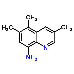 3,5,6-Trimethylquinolin-8-amineStructure,3376-14-5Structure 3,5,6-Trimethylquinolin-8-amine Structure,3376-14-5Structure