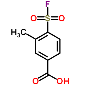4-Fluorosulfonyl-3-methyl-benzoic acidStructure,33866-06-7Structure 4-Fluorosulfonyl-3-methyl-benzoic acid Structure,33866-06-7Structure