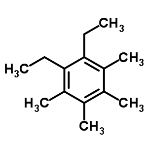Benzene,1,2-diethyl-3,4,5,6-tetramethyl-Structure,33884-69-4Structure Benzene,1,2-diethyl-3,4,5,6-tetramethyl- Structure,33884-69-4Structure