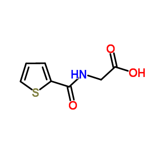 (Thiophene-2-carbonyl)-amino]-acetic acid Structure,33955-17-8Structure