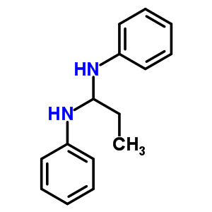 N,N-二苯基丙烷-1,1-二胺結構式_33963-10-9結構式
