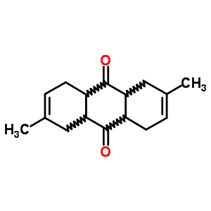 9,10-Anthracenedione,1,4,4a,5,8,8a,9a,10a-octahydro-2,6-dimethyl-Structure,33982-94-4Structure 9,10-Anthracenedione,1,4,4a,5,8,8a,9a,10a-octahydro-2,6-dimethyl- Structure,33982-94-4Structure