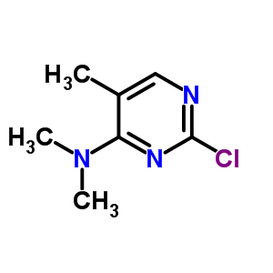 2-Chloro-n,n,5-trimethylpyrimidin-4-amineStructure,34171-43-2Structure 2-Chloro-n,n,5-trimethylpyrimidin-4-amine Structure,34171-43-2Structure