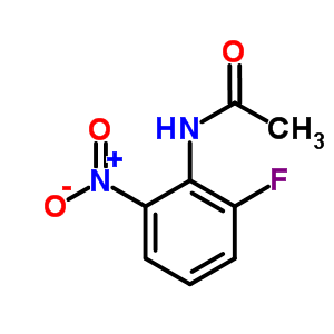 N-(2-氟-6-硝基苯基)-乙酰胺結(jié)構(gòu)式_342-52-9結(jié)構(gòu)式