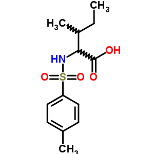 N-[(4-甲基苯基)磺酰基]-L-異亮氨酸結(jié)構(gòu)式_34235-81-9結(jié)構(gòu)式