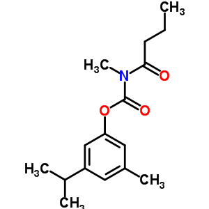 (3-Methyl-5-propan-2-yl-phenyl) n-(2-oxopentyl)carbamateStructure,34264-24-9Structure (3-Methyl-5-propan-2-yl-phenyl) n-(2-oxopentyl)carbamate Structure,34264-24-9Structure