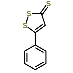 3H-1,2-dithiole-3-thione,5-phenyl-Structure,3445-76-9Structure 3H-1,2-dithiole-3-thione,5-phenyl- Structure,3445-76-9Structure