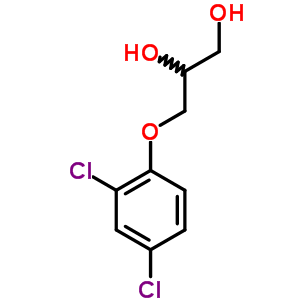 1,2-Propanediol,3-(2,4-dichlorophenoxy)-Structure,34646-53-2Structure 1,2-Propanediol,3-(2,4-dichlorophenoxy)- Structure,34646-53-2Structure