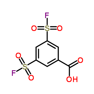 3,5-Bis(fluorosulfonyl)benzoic acidStructure,3473-90-3Structure 3,5-Bis(fluorosulfonyl)benzoic acid Structure,3473-90-3Structure