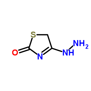 4-Hydrazino-3-thiazolin-2-oneStructure,34794-85-9Structure 4-Hydrazino-3-thiazolin-2-one Structure,34794-85-9Structure