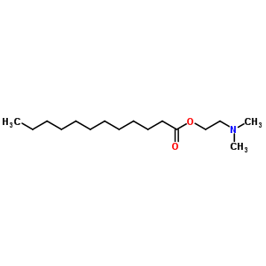 (N,n)-dimethyl)ethyl laurateStructure,34839-10-6Structure (N,n)-dimethyl)ethyl laurate Structure,34839-10-6Structure