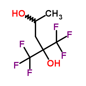 1,1,1-Trifluoro-2-trifluoromethyl-2,4-pentanediolStructure,34844-48-9Structure 1,1,1-Trifluoro-2-trifluoromethyl-2,4-pentanediol Structure,34844-48-9Structure