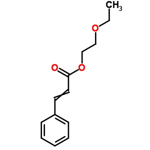 2-Propenoic acid,3-phenyl-, 2-ethoxyethyl esterStructure,3488-01-5Structure 2-Propenoic acid,3-phenyl-, 2-ethoxyethyl ester Structure,3488-01-5Structure
