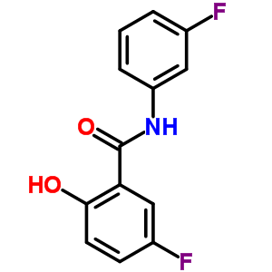 Benzamide,5-fluoro-n-(3-fluorophenyl)-2-hydroxy-(9ci)Structure,349099-92-9Structure Benzamide,5-fluoro-n-(3-fluorophenyl)-2-hydroxy-(9ci) Structure,349099-92-9Structure