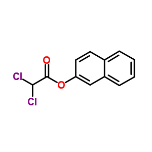 Acetic acid,2,2-dichloro-, 2-naphthalenyl esterStructure,34915-55-4Structure Acetic acid,2,2-dichloro-, 2-naphthalenyl ester Structure,34915-55-4Structure