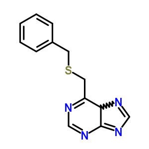 6-(Benzylsulfanylmethyl)-5h-purineStructure,3496-22-8Structure 6-(Benzylsulfanylmethyl)-5h-purine Structure,3496-22-8Structure