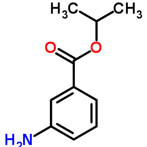 Isopropyl 3-aminobenzoateStructure,35005-25-5Structure Isopropyl 3-aminobenzoate Structure,35005-25-5Structure