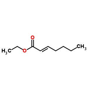 (2z)-2-庚烯酸乙酯結(jié)構(gòu)式_35066-42-3結(jié)構(gòu)式