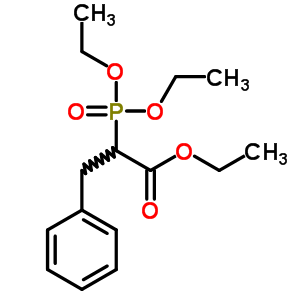 Benzenepropanoic acid, .alpha.-(diethoxyphosphinyl)-, ethyl esterStructure,35085-32-6Structure Benzenepropanoic acid, .alpha.-(diethoxyphosphinyl)-, ethyl ester Structure,35085-32-6Structure