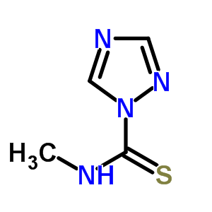 1H-1,2,4-triazole-1-carbothioamide,n-methyl-Structure,35101-78-1Structure 1H-1,2,4-triazole-1-carbothioamide,n-methyl- Structure,35101-78-1Structure