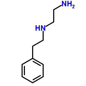 N-苯乙基乙烷-1,2-二胺結(jié)構(gòu)式_3534-99-4結(jié)構(gòu)式