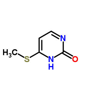(9ci)-4-(甲基硫代)-2(1H)-嘧啶酮結構式_35551-31-6結構式