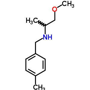 (2-Methoxy-1-methyl-ethyl)-(4-methyl-benzyl)-amineStructure,355814-07-2Structure (2-Methoxy-1-methyl-ethyl)-(4-methyl-benzyl)-amine Structure,355814-07-2Structure