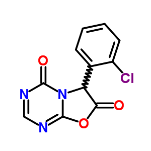 3-(2-氯苯基)-2H-噁唑并[3,2-A]-1,3,5-三嗪-2,4(3H)-二酮結(jié)構(gòu)式_35629-61-9結(jié)構(gòu)式