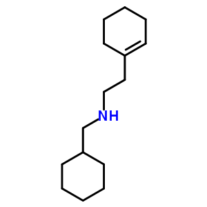 [2-(1環(huán)己烯-1-基)乙基](環(huán)己基甲基)胺結(jié)構(gòu)式_356540-21-1結(jié)構(gòu)式