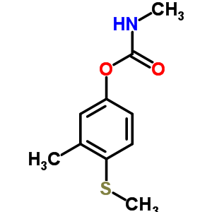 Phenol,3-methyl-4-(methylthio)-, 1-(n-methylcarbamate)Structure,3566-00-5Structure Phenol,3-methyl-4-(methylthio)-, 1-(n-methylcarbamate) Structure,3566-00-5Structure