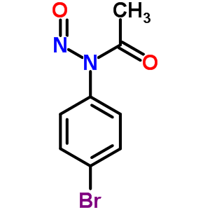 N-(4-溴苯基)-n-亞硝基-乙酰胺結(jié)構(gòu)式_35920-23-1結(jié)構(gòu)式