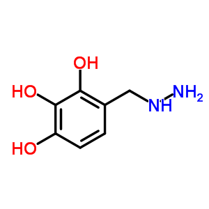 2,3,4-TrihydroxybenzylhydrazineStructure,3614-72-0Structure 2,3,4-Trihydroxybenzylhydrazine Structure,3614-72-0Structure