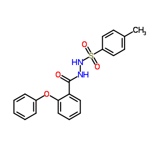 N-(2-phenoxybenzoyl)-n-(p-tosyl)hydrazineStructure,363179-62-8Structure N-(2-phenoxybenzoyl)-n-(p-tosyl)hydrazine Structure,363179-62-8Structure