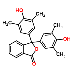 3,3-Bis(4-hydroxy-3,5-dimethyl-phenyl)isobenzofuran-1-oneStructure,3689-45-0Structure 3,3-Bis(4-hydroxy-3,5-dimethyl-phenyl)isobenzofuran-1-one Structure,3689-45-0Structure