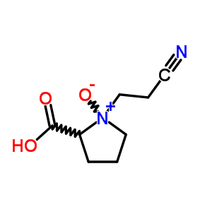 (9CI)-1-(2-氰基乙基)-L-脯氨酸 1-氧化物結(jié)構(gòu)式_36901-99-2結(jié)構(gòu)式