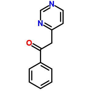1-Phenyl-2-(4-pyrimidinyl)-ethanoneStructure,36912-83-1Structure 1-Phenyl-2-(4-pyrimidinyl)-ethanone Structure,36912-83-1Structure