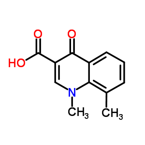 1,8-Dimethyl-4-oxo-quinoline-3-carboxylic acidStructure,37041-23-9Structure 1,8-Dimethyl-4-oxo-quinoline-3-carboxylic acid Structure,37041-23-9Structure