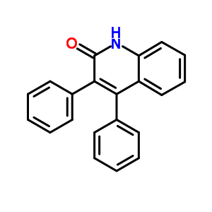 3,4-Diphenyl-1h-quinolin-2-oneStructure,37118-71-1Structure 3,4-Diphenyl-1h-quinolin-2-one Structure,37118-71-1Structure