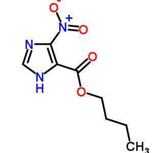1H-imidazole-4-carboxylicacid, 5-nitro-, butyl esterStructure,37447-02-2Structure 1H-imidazole-4-carboxylicacid, 5-nitro-, butyl ester Structure,37447-02-2Structure