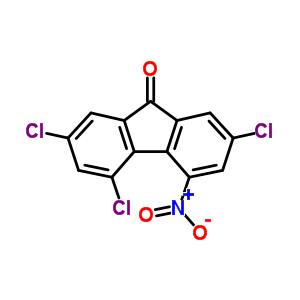 2,5,7-Trichloro-4-nitro-fluoren-9-oneStructure,37558-73-9Structure 2,5,7-Trichloro-4-nitro-fluoren-9-one Structure,37558-73-9Structure