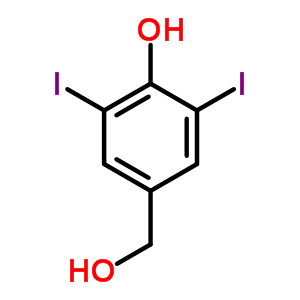 4-Hydroxy-3,5-diiodobenzyl alcoholStructure,37987-26-1Structure 4-Hydroxy-3,5-diiodobenzyl alcohol Structure,37987-26-1Structure