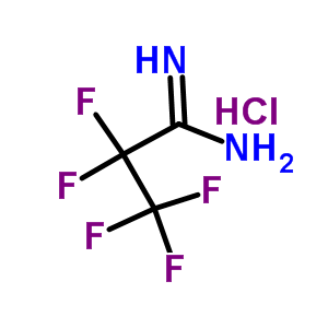 2,2,3,3,3-Pentafluoro-propionamidine hclStructure,3799-21-1Structure 2,2,3,3,3-Pentafluoro-propionamidine hcl Structure,3799-21-1Structure