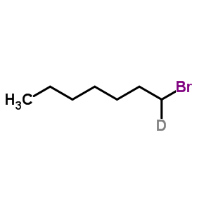1-Bromoheptane-1-d1Structure,38007-40-8Structure 1-Bromoheptane-1-d1 Structure,38007-40-8Structure