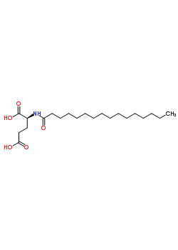 Palmitoyl glutamic acidStructure,38079-66-2Structure Palmitoyl glutamic acid Structure,38079-66-2Structure