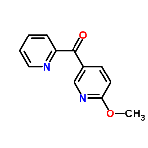 (6-Methoxy-3-pyridinyl)(2-pyridinyl)methanoneStructure,381725-44-6Structure (6-Methoxy-3-pyridinyl)(2-pyridinyl)methanone Structure,381725-44-6Structure