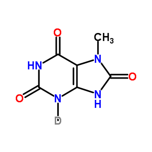 7-Methyl-3-(trideuteromethyl)uric acidStructure,383160-11-0Structure 7-Methyl-3-(trideuteromethyl)uric acid Structure,383160-11-0Structure