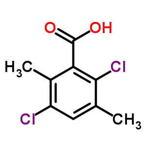 2,5-Dichloro-3,6-dimethyl-benzoic acidStructure,38319-81-2Structure 2,5-Dichloro-3,6-dimethyl-benzoic acid Structure,38319-81-2Structure